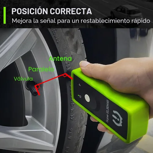Vista 4 de Herramienta de aprendizaje 2 en 1 TPMS Super EL50448 para GM y para Ford, herramienta de reset del sensor de presión de neumáticos TPMS, herramienta