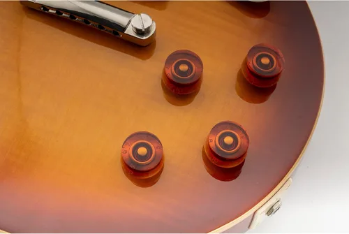 Vista 7 de Musiclily Pro Inch USA LP - Perillas de velocidad para guitarra, tono de 24 líneas, pomos de control de volumen para USA Les Paul CTS Pots guitarra