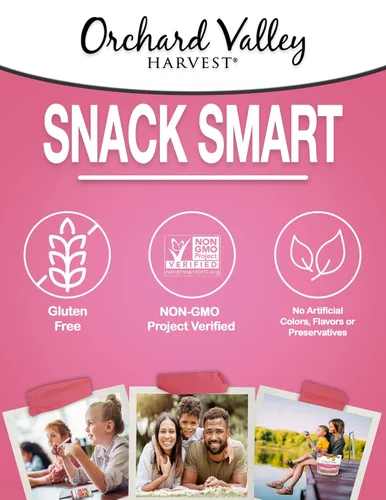 Vista 4 de Orchard Valley Harvest Anacardos jumbo, bolsas de 1 onza (paquete de 15), anacardos salados tostados enteros, sin gluten, sin colorantes, sabores ni