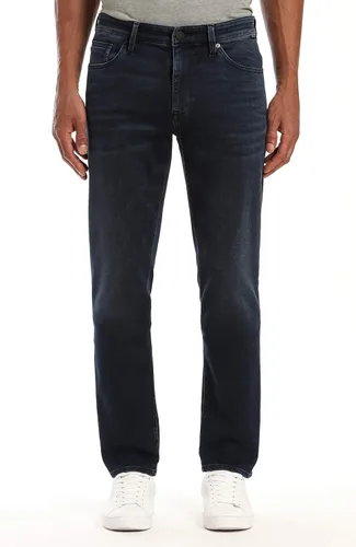 Vista 2 de Mavi Zach - Jeans de pierna recta de tiro regular para hombre, Enjuague Williamsburg