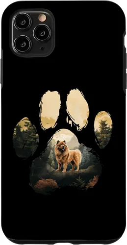 Vista 11 de Funda para iPhone 15 Chow Chow Mountain Paw Design Dog Mom Dad