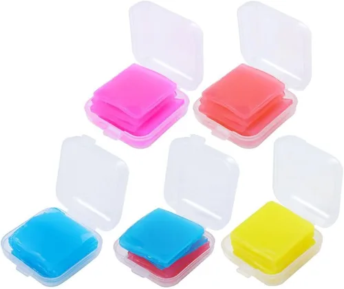 Vista 9 de 1 caja/6 piezas de pintura cuadrada de diamante arcilla de diamante arte pintura pegamento pintura cera de perforación de barro de diamante con caja