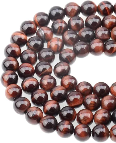 Vista 27 de Cuentas sueltas de 0.315 pulgadas/8mm de piedra natural redonda para hacer joyas con cordón elástico