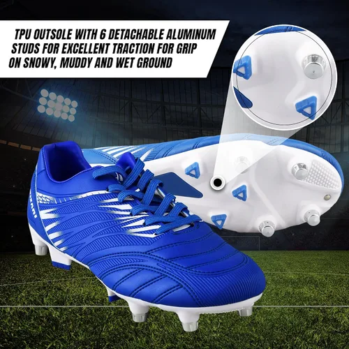 Vista 2 de Vizari Zapatos de fútbol Valencia SG Soft Ground para hombre para superficies y campos de juego suaves o húmedos