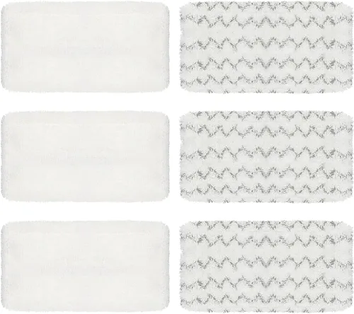 Vista 8 de Paquete de 10 almohadillas de trapeador de vapor compatibles con Bissell Symphony 1252 1543A 1132A 1530 aspiradora y trapeador de vapor