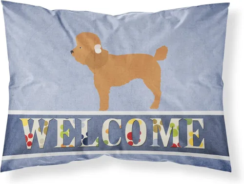 Vista 94 de Caroline's Treasures BB8334PILLOWCASE AIDI Atlas Mountain Dog - Funda de almohada estándar, color azul, ligera, súper suave, de fácil cuidado
