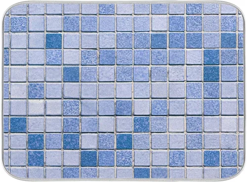 Vista 59 de Tapete de secado de platos súper absorbente, tapete de microfibra de secado rápido, 16 x 18 pulgadas, almohadilla de secado de platos de cocina