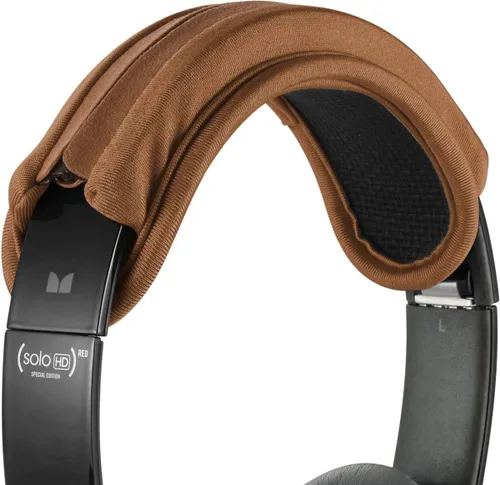 Vista 10 de Protector universal de repuesto para cojín de diadema compatible con auriculares ATH M50X, QC 35i/35ii, QC25, Solo 2/Solo 3, Studio 2/3 (negro)