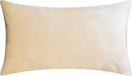 Vista 8 de Home Brilliant Fundas de almohada de primavera de 18x18 pulgadas, fundas de almohada de terciopelo, fundas de almohada cuadradas decorativas sólidas