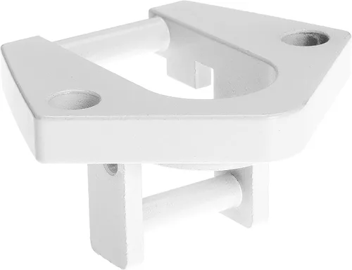 Vista 7 de Soporte inferior de pie para toldo de RV para Dometic, hardware redondeado para Sunchaser II, pieza de repuesto de hardware redondeado de RV