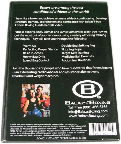 Vista 2 de i-Box Fitness Boxing Fundamentals DVD