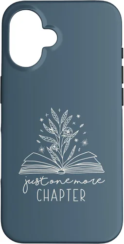 Vista 32 de Just One More Chapter - Carcasa para iPhone 17 (azul pizarra)