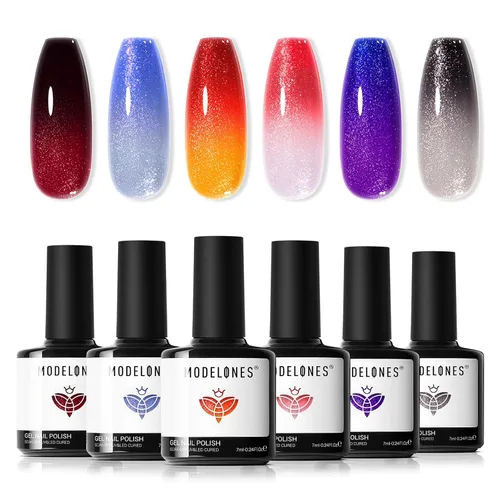 Vista 24 de modelones Imanes de uñas con imán de ojo de gato, ojo de gato, color marrón Juego de imanes de ojo de gato rosa bebé A A A