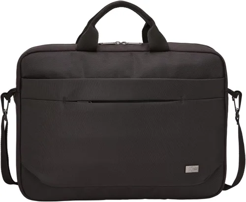 Vista 2 de Case Logic Advantage 15.6" Attaché-Black, 15.2 x 1.2 x 10.4 in Negro
