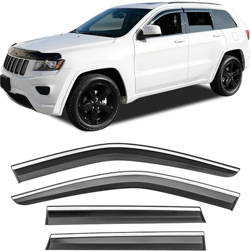 Vista 24 de Deflectores de ventana irrompibles con cinta para Chevrolet Equinox 2025-2026