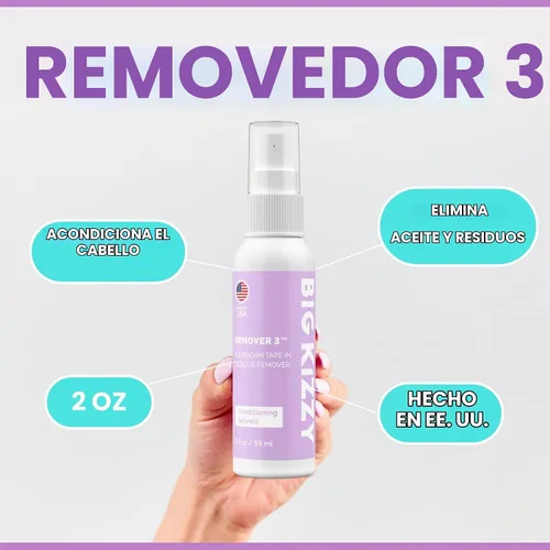 Vista 3 de Big Kizzy Removedor 3, reconocimiento y residuos (2oz)