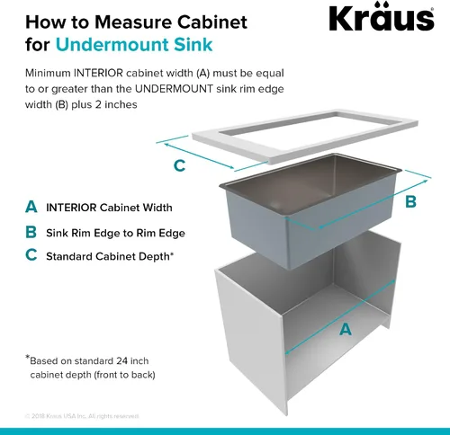Vista 9 de Kraus KHU100-30-1610-53SS Standart PRO - Juego de fregadero de acero inoxidable y grifo de cocina, 30 pulgadas