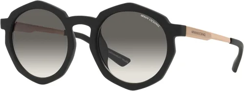 Vista 2 de Armani Exchange womens Ax4132su Universal Fit Round Sunglasses