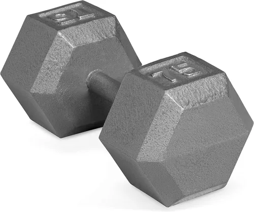 Vista 46 de CAP Barbell Mancuerna hexagonal de hierro fundido Múltiples opciones