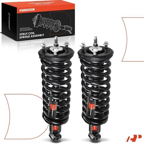 Vista 8 de A-Premium Conjunto completo de puntal y resorte helicoidal delantero compatible con Nissan Frontier 2005-2019 y Suzuki Equator 2009-2012, 2.5L