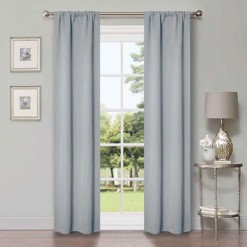 Vista 43 de Superior Blackout Curtains, Room Darkening, Bedroom, Drapes, Kitchen, Living Room Window Accents, Sun Blocking, Thermal, 2 Pack, Solid Blackout