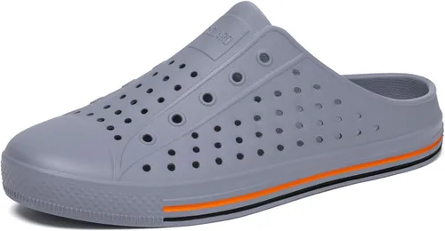 Vista 10 de SAGUARO Zuecos de jardín para hombre y mujer, zapatos casuales unisex de secado rápido, sandalias de verano antideslizantes para playa