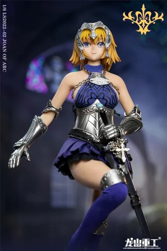 Vista 6 de Figura de acción de 1/6 Joan of Arc 12 pulgadas Super Flexible Figura Muñeca Set Completo