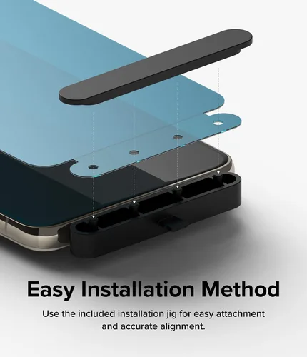Vista 4 de Ringke Película doble fácil [protección de 4 capas] compatible con Google Pixel 8 Pro, revestimiento de reparación autocurable, cobertura completa