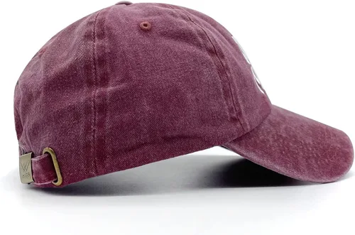 Vista 5 de Waldeal Gorra de béisbol ajustable de mezclilla bordada para mujer