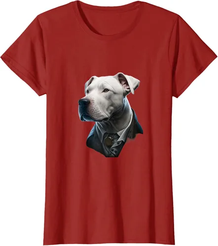 Vista 74 de Detective Dogo Argentino - Camiseta para perro, Negro