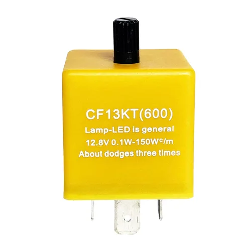Vista 2 de SOCAL-LED LIGHTING 3-Pin CF13 JL-02 EP34 Relé intermitente LED electrónico de velocidad ajustable para bombillas de intermitente de reparación