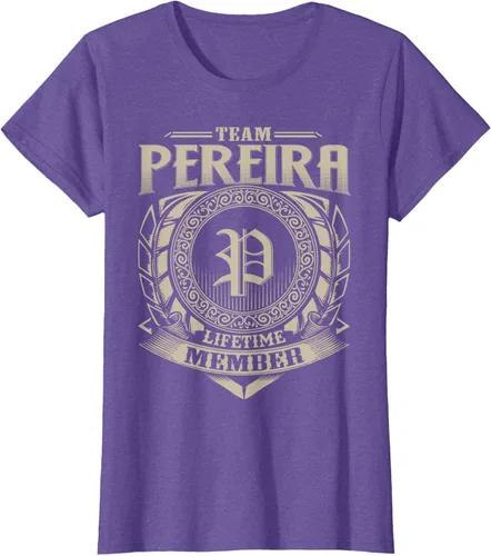 Vista 22 de Team PEREIRA Lifetime Member Apellido PEREIRA Family Vintage Camiseta, Negro