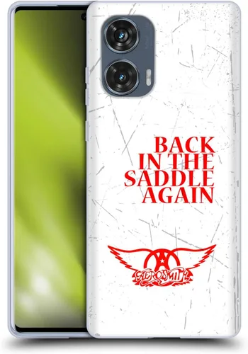 Vista 104 de Head Case Designs Officially Licensed Aerosmith Back in The Saddle Again Classics Gel Case [Military Grade Protection] Compatible with Moto E7