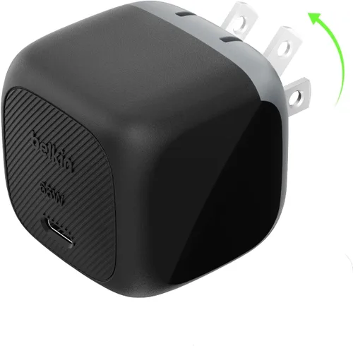 Vista 11 de Belkin Bloque de carga USB C de 65 W - Cable USB C incluido - Carga súper rápida, tipo C - Apple iPhone 17, Air, Pro, Samsung Galaxy S25, Google