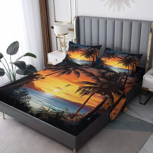 Vista 55 de Juego de sábanas tamaño individual con águila calva, sábanas de cama de águila, microfibra suave y bolsillo profundo y sábanas estampadas sin