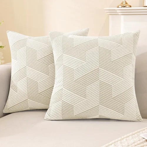 Vista 56 de JIVINER - Juego de 2 fundas elásticas para sillas de comedor, fundas geométricas de jacquard para sillas de comedor, fundas lavables para sillas