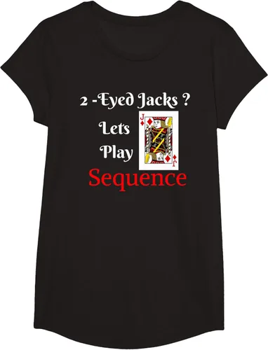 Vista 4 de Camiseta divertida con texto en inglés "I Have 2-Eyed Jacks Lets Play A Card Board Game