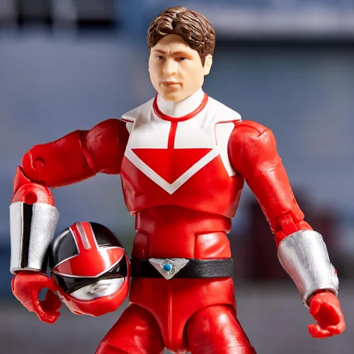 Vista 6 de Power Rangers Lightning Collection Time Force Red Ranger - Figura de acción coleccionable de 6 pulgadas con accesorios