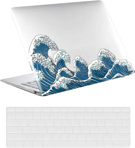 Vista 26 de Funda compatible con MacBook Air de 11 pulgadas 2015 2014 2013 2012 2011 2010 versión A1465 A1370, carcasa rígida de plástico para portátil y CH137