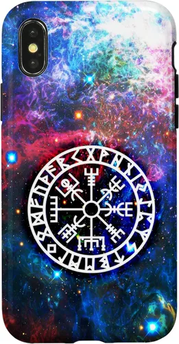 Vista 5 de Vegvisir Viking Compass Rune Protection Symbol Celtic Nordic Case for iPhone 17