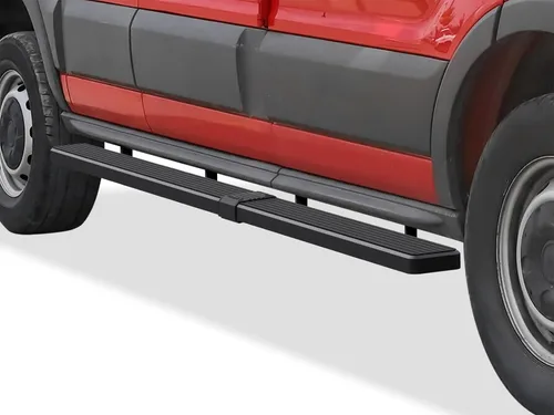 Vista 11 de APS Estribos (escalones laterales de barras Nerf) compatibles con Ford Transit 2015-2026 Van de tamaño completo de 3 puertas