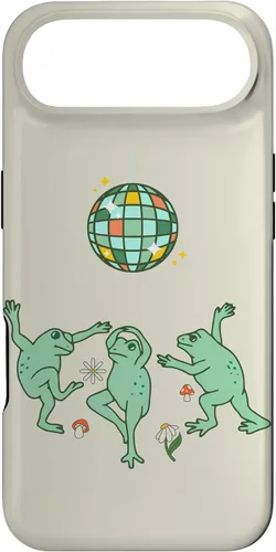 Vista 27 de Funny Frog Disco Dance 70s 80s Groovy Hippie Funky Party Case para iPhone 16