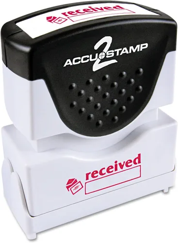 Vista 7 de ACCUSTAMP 2 035594 - Sello de obturador con copia roja Microban 1 5/8 x 1/2