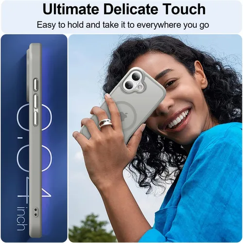Vista 303 de MOCCA - Funda magnética resistente para iPhone XR de 6.1 pulgadas, compatible con MagSafe, funda con protección contra caídas de grado militar