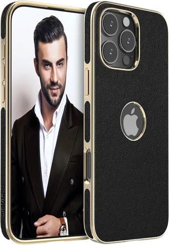 Vista 24 de LOHASIC Funda de cuero para iPhone 13 Pro, delgada de lujo para hombres y mujeres de negocios, funda de PU suave antideslizante a prueba de golpes