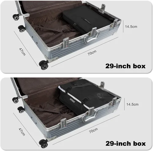 Vista 78 de TABITORA - Estantería portátil y plegable de gran capacidad con ganchos para colgar, ideal como almacenamiento para viajes