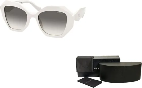 Vista 3 de Prada PR16WS Irregular Sunglasses for Women BUNDLE with Designer iWear Complimentary Eyewear Kit