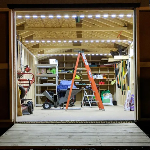 Vista 3 de Kit de luz LED interior Ampper, para furgoneta, Blanco