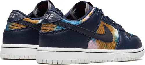 Vista 3 de Nike Preescolar Dunk Low PS DM1052 400 Graffiti - Talla 15Y Azul marinoMulticolor azul marino multicolor 15 Little Kid