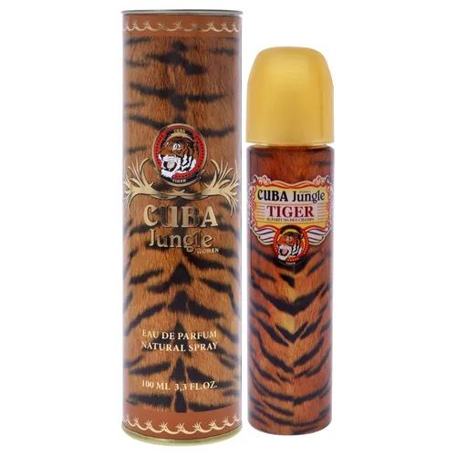 Vista 3 de Cuba Jungle Tiger Eau De Parfum Spray para mujer, 1.17 onzas